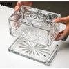 Premium Transparent Acrylic Tissue Box Holder - Modern & Durable