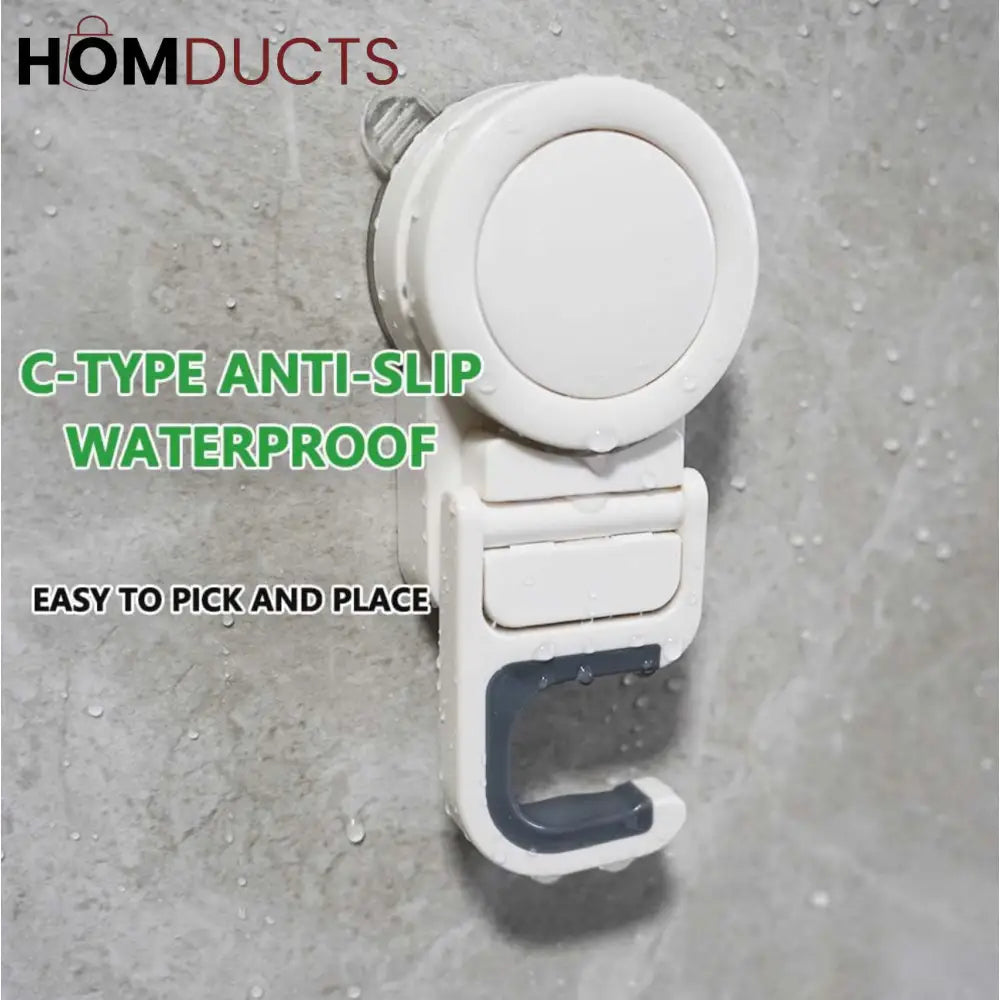 Premium Wall-Mounted Mop & Broom Holder – Space-Saving Organizer