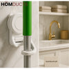 Premium Wall-Mounted Mop & Broom Holder – Space-Saving Organizer