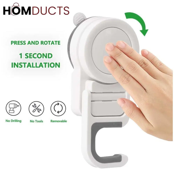 Premium Wall-Mounted Mop & Broom Holder – Space-Saving Organizer