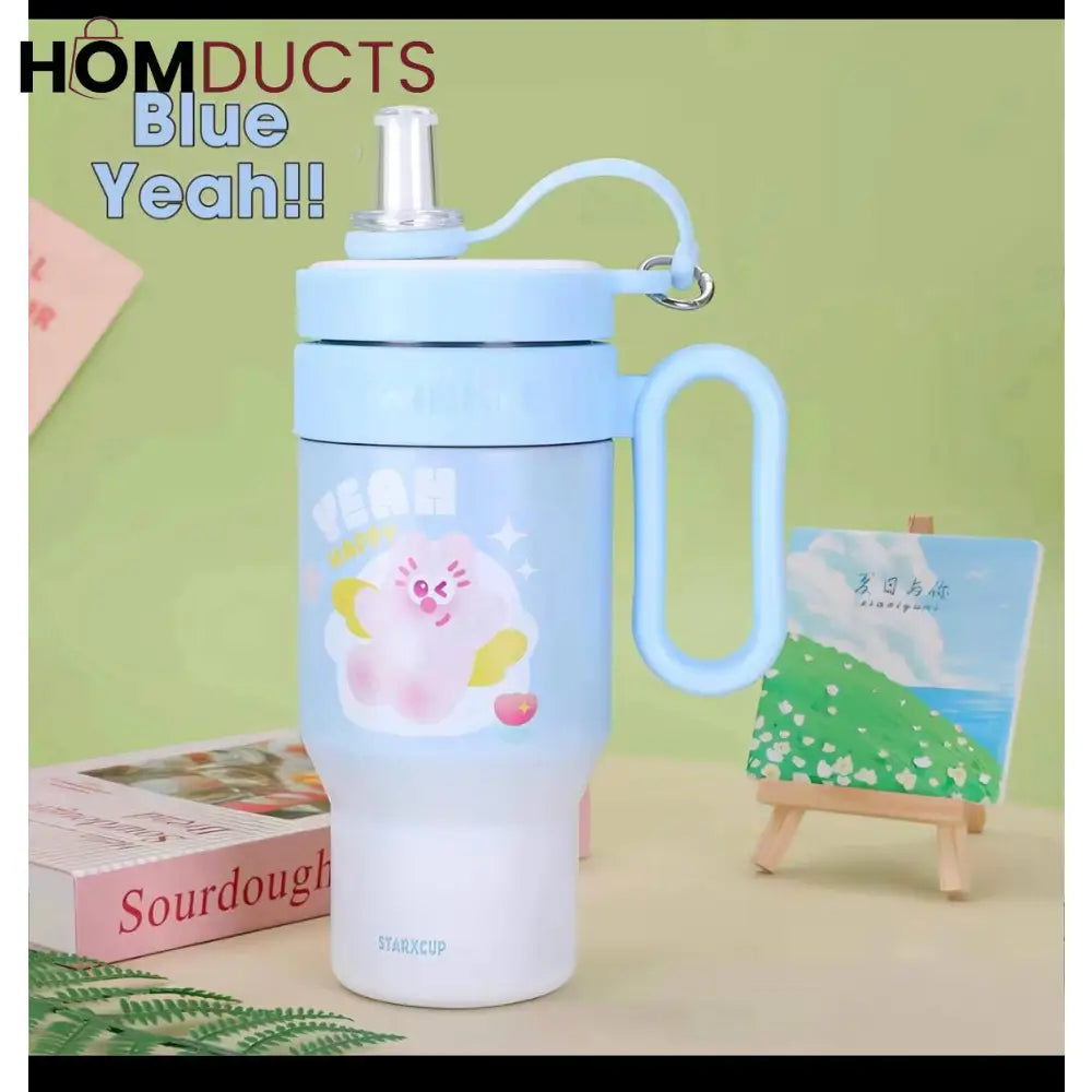 Pretty Angel 850 ML Stainless Steel Insulated Tumbler with Customization