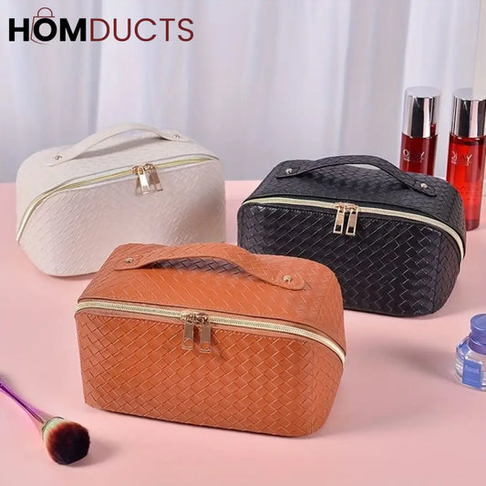 Pu Travel Makeup Bag J & C Organizer