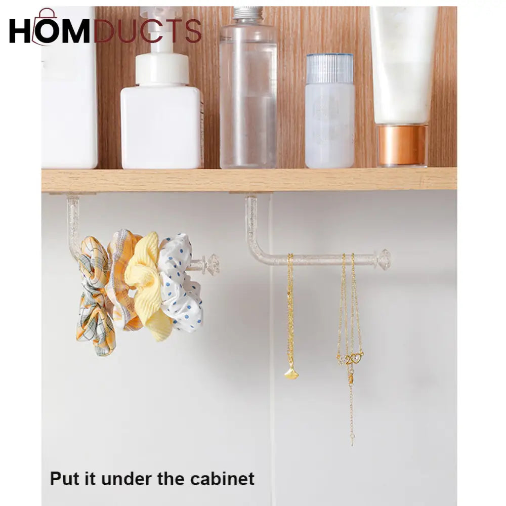 Punch Free Hook For Hair Hoop And Jewelry J & C Organizer