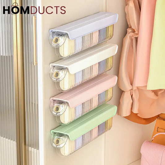 Punch-Free Wardrobe Socks And Undergarments Organizer