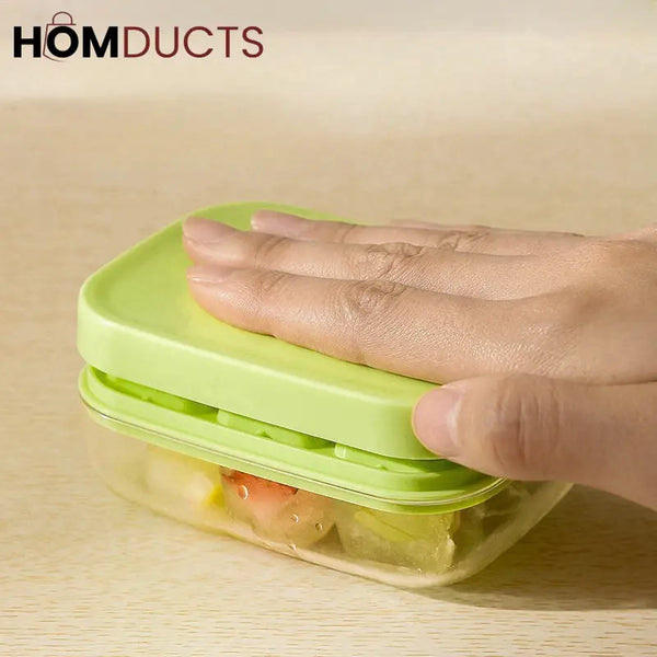 Push Release Mini Ice Mold With Lid