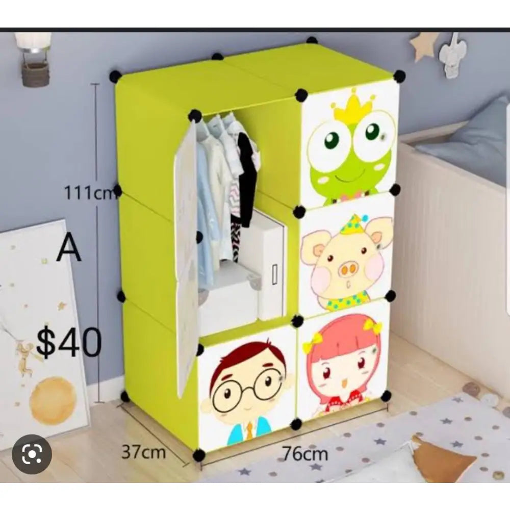 Pvc Easy Assembling Wardrobe