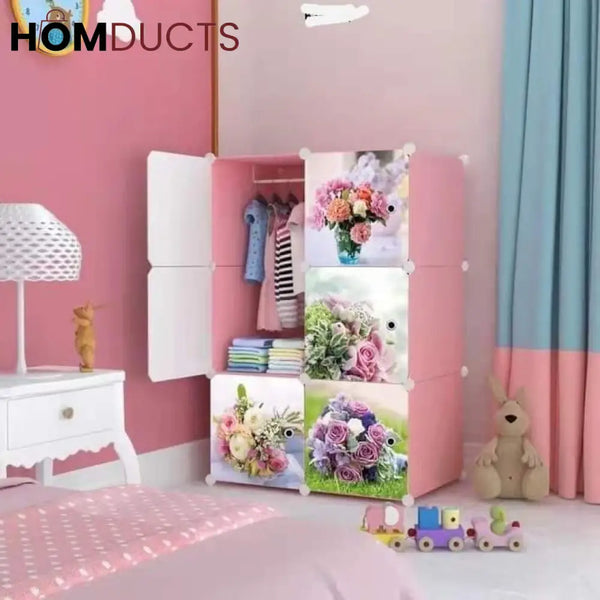 Pvc Easy Assembling Wardrobe