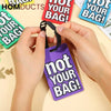 Pvc Lost luggage Tag Boarding Strap Hanging Tag Card