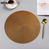 Pvc Table Place Matt (Pair) Copper