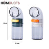 Quantity Control Push Seasoning Bottle