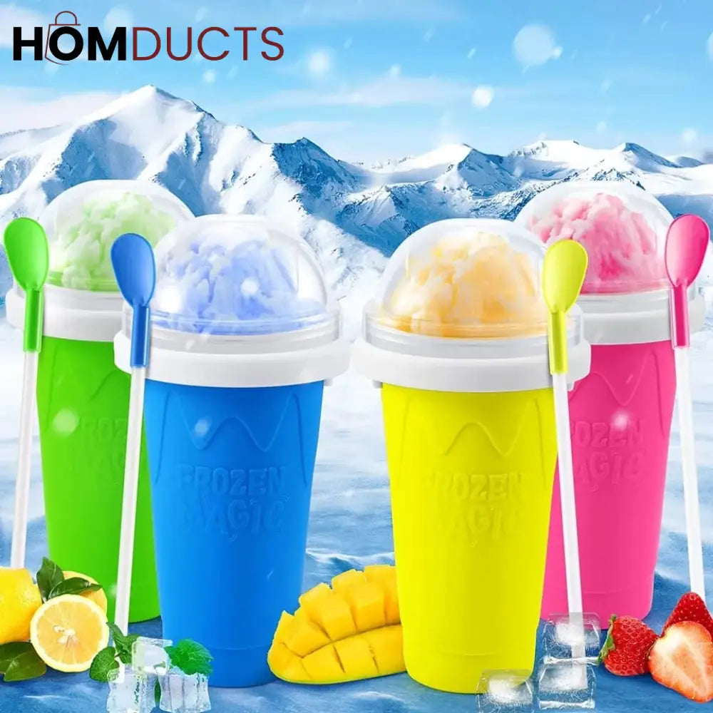 Quick Frozen Smoothie And Slush Maker Cup