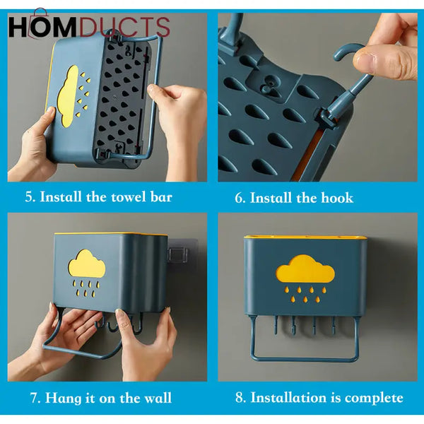 Rain Drop Cutlery Holder