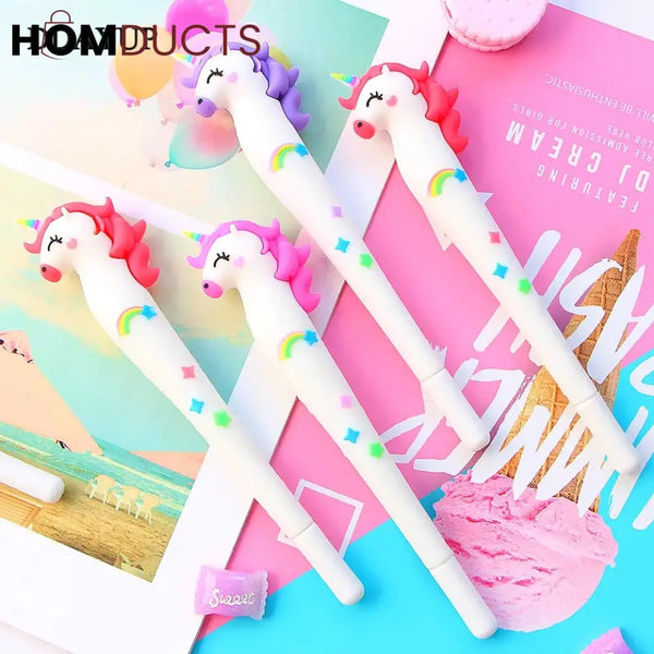 Rainbow Unicorn Gel Pen