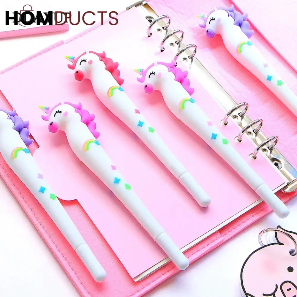 Rainbow Unicorn Gel Pen