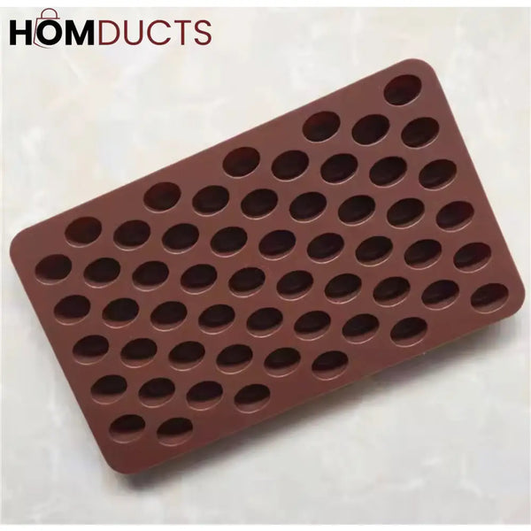 Realistic Coffee Bean Silicone Mold - Perfect for Chocolate, Candy & Baking Decor