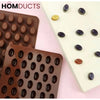 Realistic Coffee Bean Silicone Mold - Perfect for Chocolate, Candy & Baking Decor