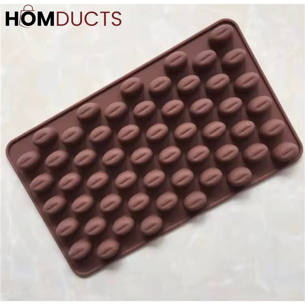 Realistic Coffee Bean Silicone Mold - Perfect for Chocolate, Candy & Baking Decor