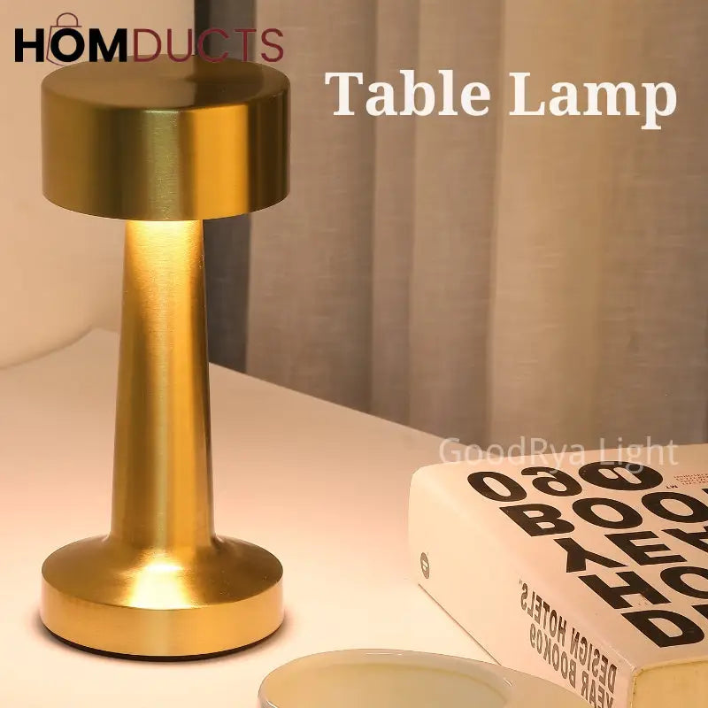 Rechargeable Bedside Decorative Table Lamp