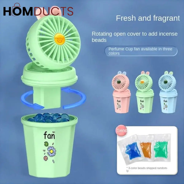 Rechargeable Cup Style Mist Fan