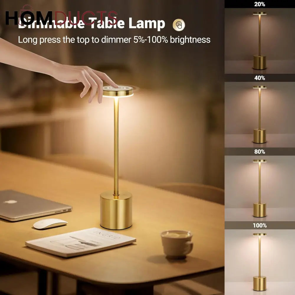Rechargeable Led Modern Table Lamp