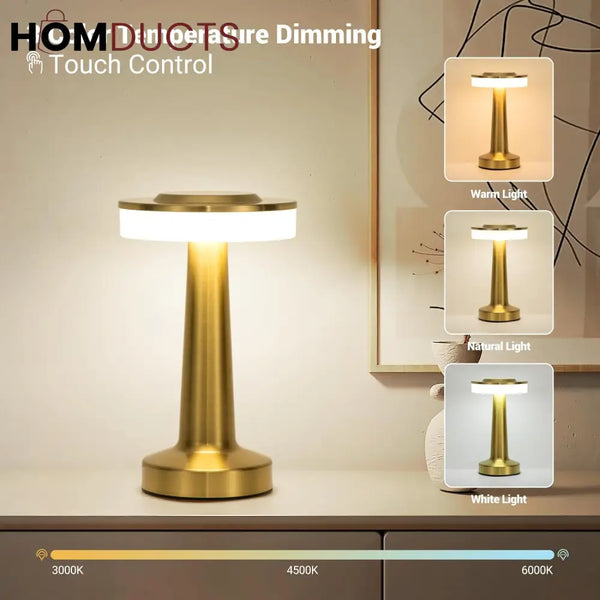 Rechargeable Table Touch Lamp