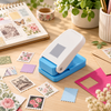 Rectangle postage stamp craft punch for scrapbooking