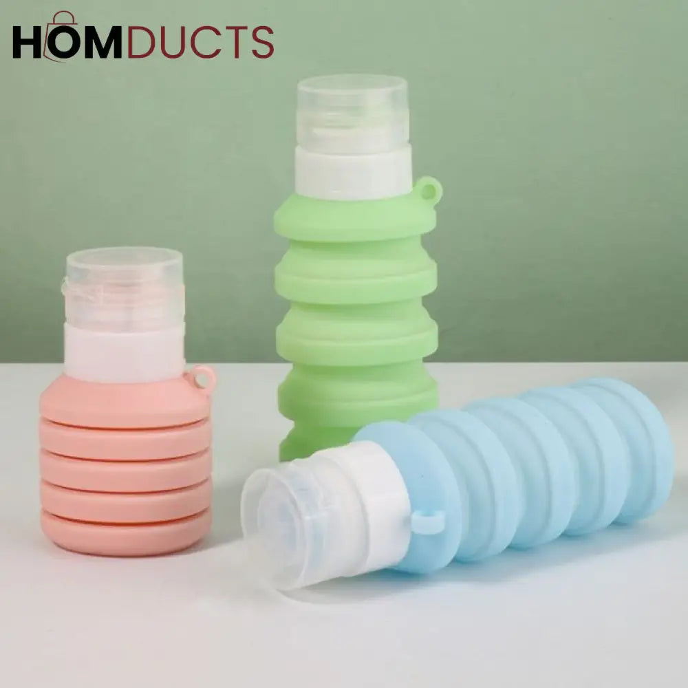 Refillable Travel Leakproof Silicone Bottle