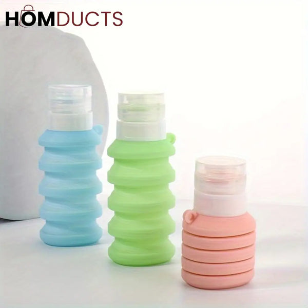 Refillable Travel Leakproof Silicone Bottle