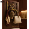 Regalia Luxe Over-the-Door Hook Rack – 7 Golden Hooks