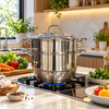 Renyo stainless steel double steamer 28cm