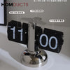 Retro Flip Clock – Vintage Style Desk Clock with Large Display Numbers