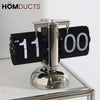 Retro Flip Clock – Vintage Style Desk Clock with Large Display Numbers