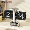 Retro Flip Clock – Vintage Style Desk Clock with Large Display Numbers