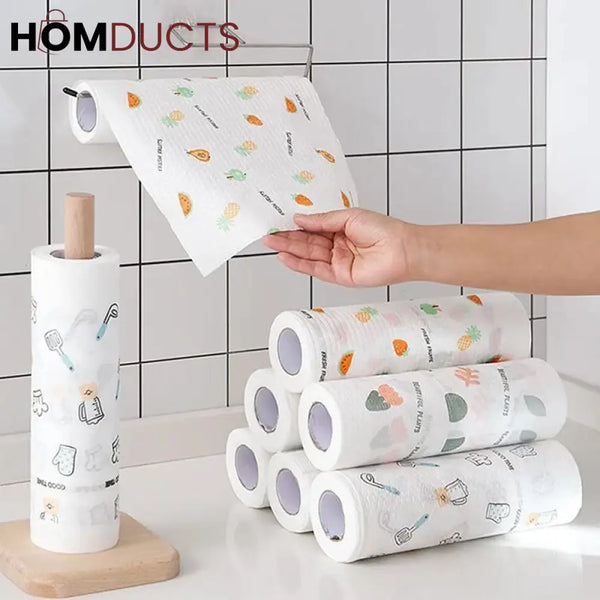 Reusable 50 Sheets Tissue Roll