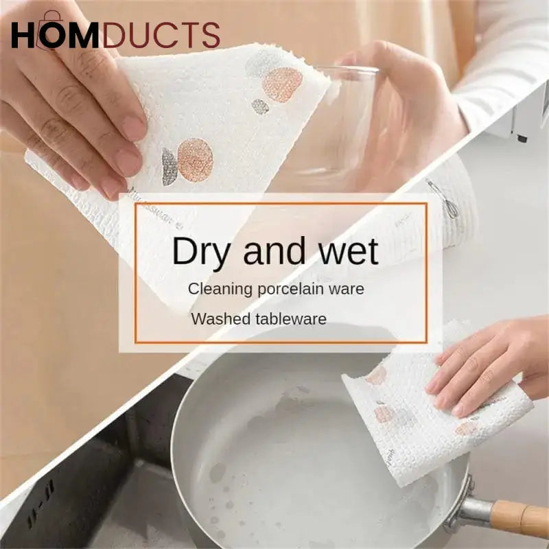 Reusable 50 Sheets Tissue Roll