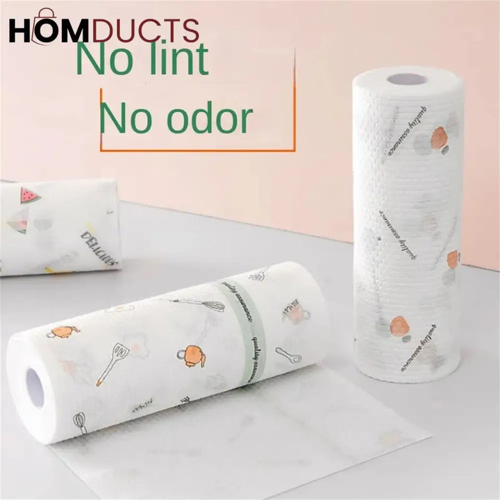 Reusable 50 Sheets Tissue Roll