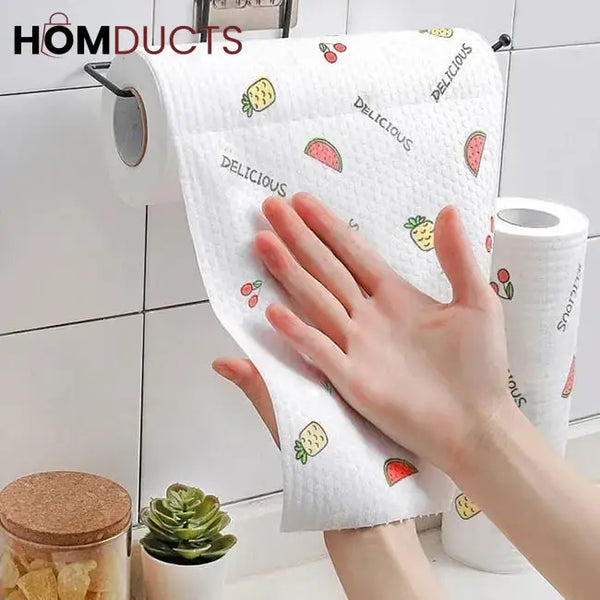 Reusable 50 Sheets Tissue Roll