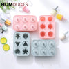Reusable Silicone Popsicle Molds – 6-Shape Ice Pop Maker Tray BPA-Free & Easy Release