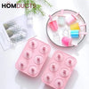 Reusable Silicone Popsicle Molds – 6-Shape Ice Pop Maker Tray BPA-Free & Easy Release