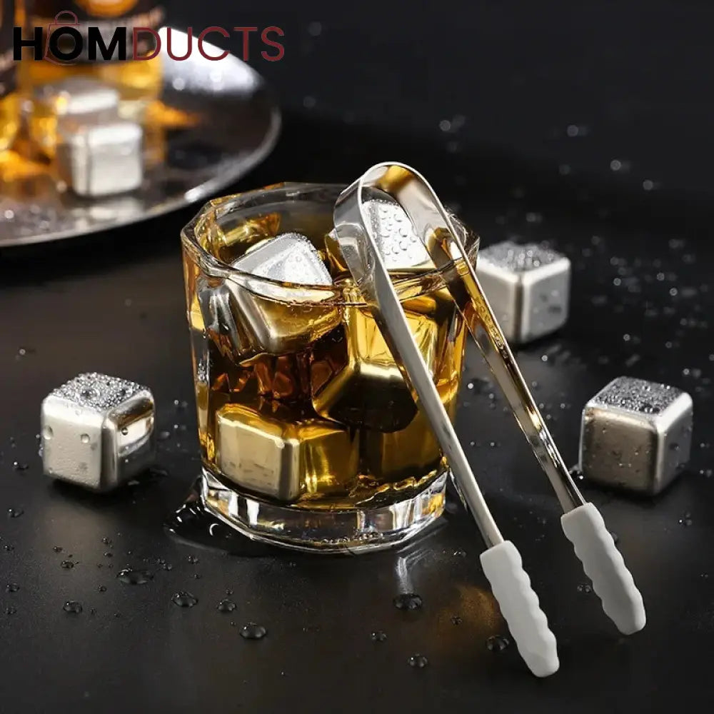 Reusable Steel Ice Cubes