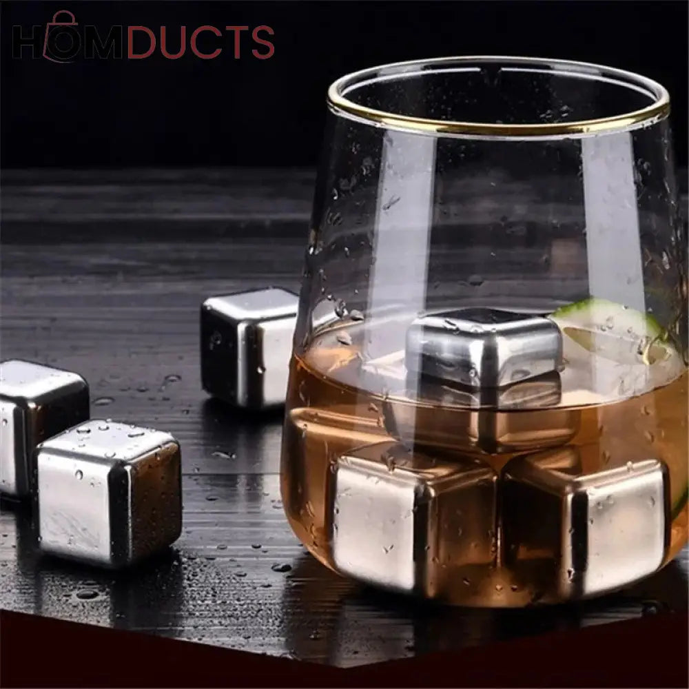 Reusable Steel Ice Cubes