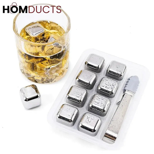 Reusable Steel Ice Cubes