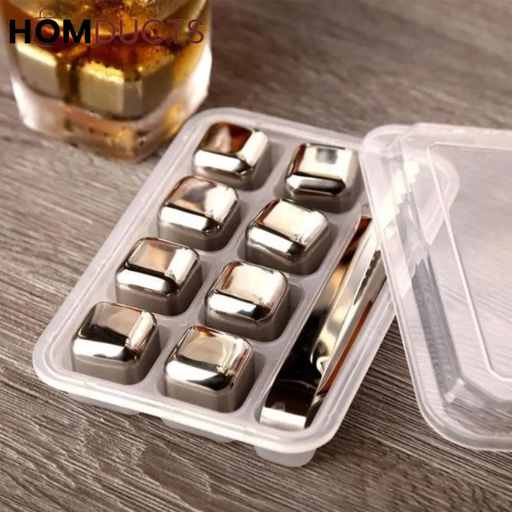 Reusable Steel Ice Cubes