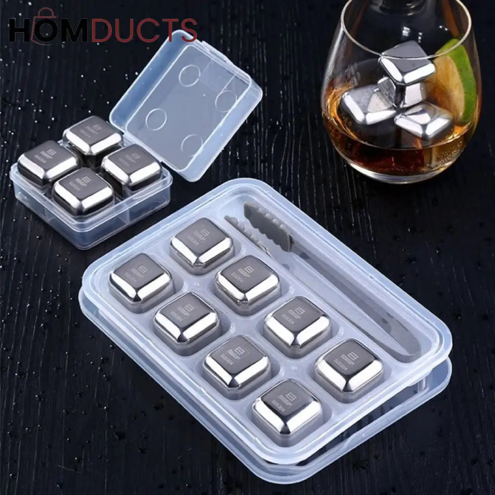 Reusable Steel Ice Cubes