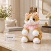 Cute Plush Cat Backpack for Girls – Soft Fluffy Kitty Shoulder Bag with Adjustable Straps
