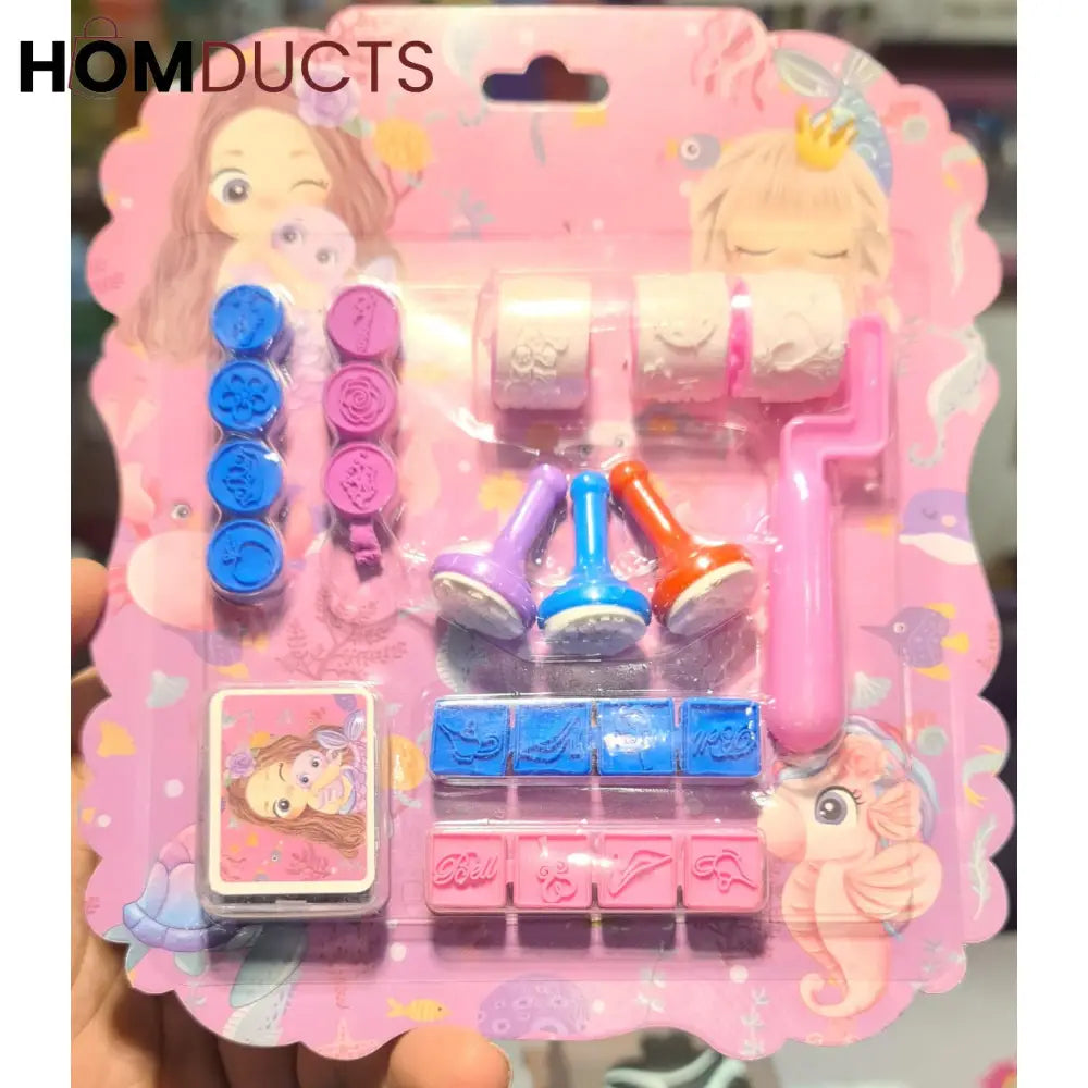 Roller Stamp Kit For Boys And Girls