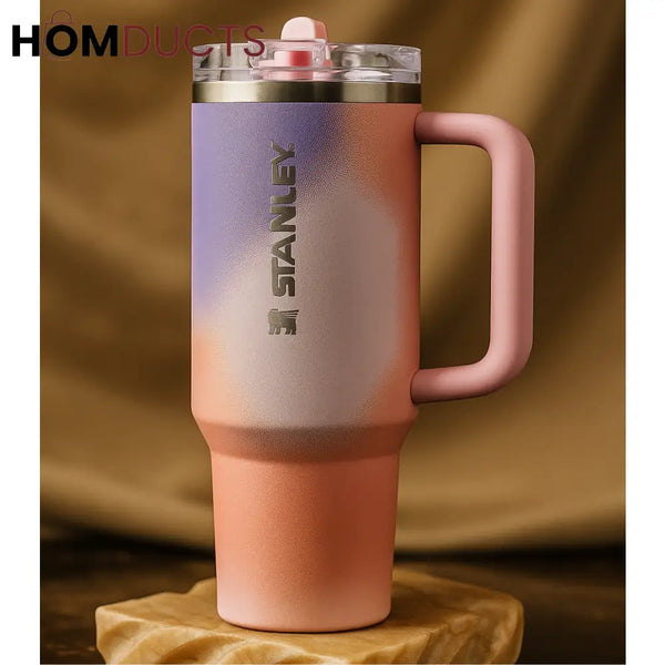 Rose Petal Motion Stanley Quencher H2.0 Tumbler – 40oz Flip Straw