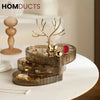 Rotatable Heart Shape Jewelery Organizer J & C