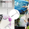 Rotatable Scraper Glass Wiper