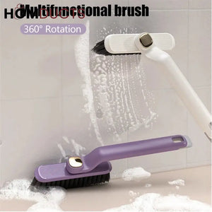Rotating Cleaning Brush With Tweezer